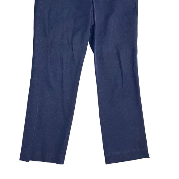 J. Crew Women’s Navy 4 Campbell Mid Rise Ankle Trouser with Two Way Stretch EUC - Picture 3 of 14